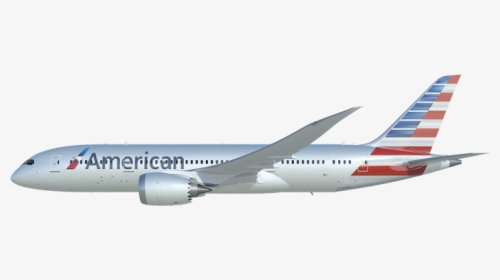Transparent Images Dreamliner - American Airlines Plane No Background, HD Png Download, Transparent PNG