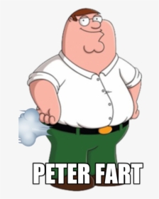 Peter Fart Peter Griffin Cartoon Clip Art - Peter Griffin Family Guy, HD Png Download, Transparent PNG