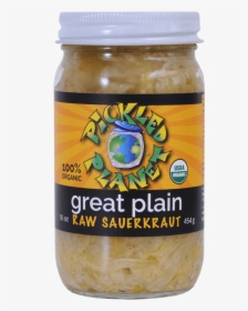Plain Organic Fermented Sauerkraut - Pickled Planet Sauerkraut, HD Png Download, Transparent PNG
