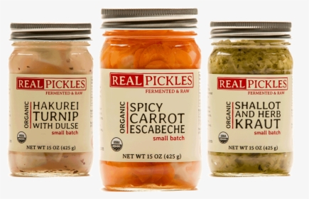 Real Pickles Small Batch - Carrot, HD Png Download, Transparent PNG