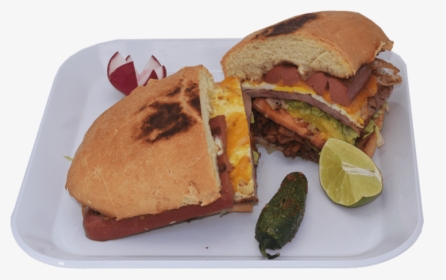 Torta Cubana $10 - Fast Food, HD Png Download, Transparent PNG