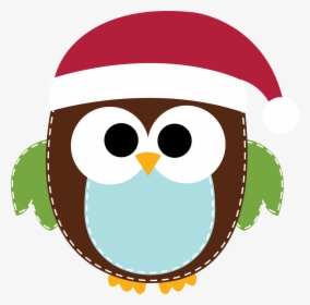 Free Christmas Owl Clipart, HD Png Download, Transparent PNG
