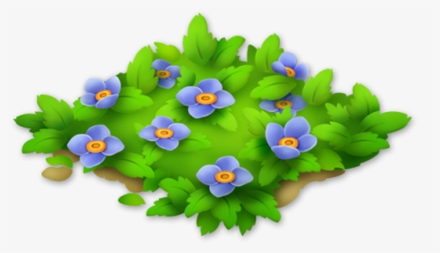 Path Clipart Dirt Path - Blue Flower Path Hay Day, HD Png Download, Transparent PNG