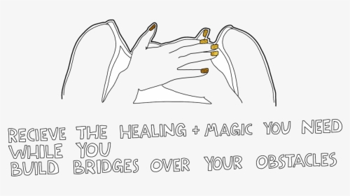 Receive The Healing And Magic You Need While You Build - Drawing, HD Png Download, Transparent PNG