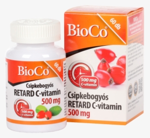 Bioco Csipkebogyós C-vitamin 500 Mg Retard Tabletta - Bioco Csipkebogyós 1000 Mg C Vitamin Szerves Cink, HD Png Download, Transparent PNG