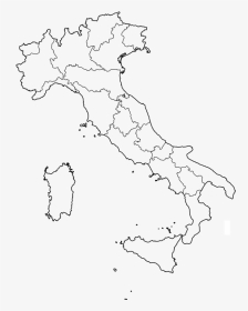 Italy Country Png - Map Of Italy Transparent, Png Download, Transparent PNG