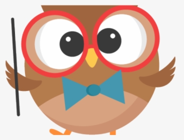 Owl School Clipart - School Cute Owl Clipart, HD Png Download, Transparent PNG