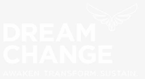 Dream Change White Logo-01 - Johns Hopkins Logo White, HD Png Download, Transparent PNG