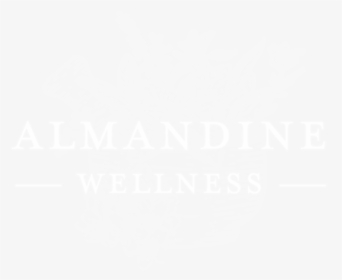Almandine Wellness White - Johns Hopkins Logo White, HD Png Download, Transparent PNG