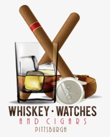 Cigars And Whiskey Png, Transparent Png, Transparent PNG