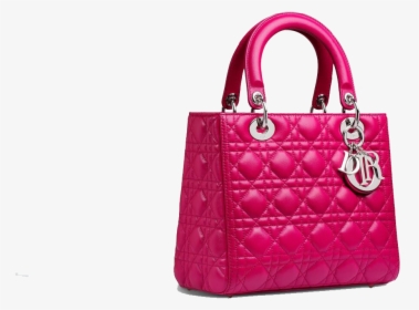 Pink Fashion Christian Bag Dior Handbag Lady Clipart - Dior Handbag Png, Transparent Png, Transparent PNG