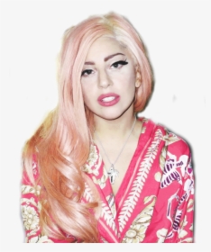 Download Lady Gaga Png File - Lady Gaga Transparent Pink, Png Download, Transparent PNG