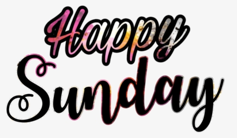 Transparent Sunday Png - Happy Sunday Png, Png Download, Transparent PNG