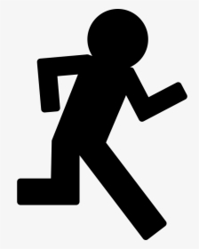 Man Running - Człowiek Symbol, HD Png Download, Transparent PNG
