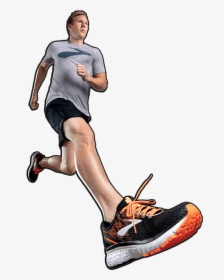 Man Running In The Glycerin 16 Running Shoe - Running, HD Png Download, Transparent PNG