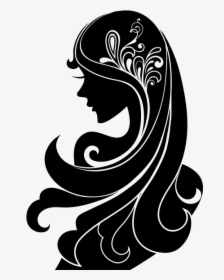 Silhouette Female Woman Photography Logo - Siluetas De Caras De Mujeres, HD Png Download, Transparent PNG