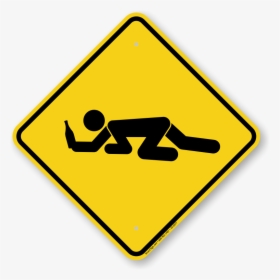 Drunk Student Crossing Symbol Sign - Bear Zone, HD Png Download, Transparent PNG