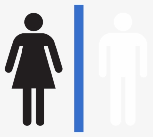 Woman Bathroom Sign Red, HD Png Download, Transparent PNG