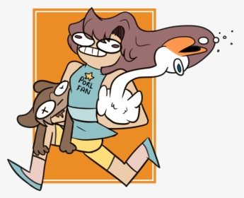 Running Away With A Dead Monkey And A Drunk Goose Pearlybird - Cartoon, HD Png Download, Transparent PNG