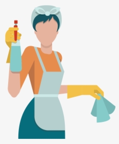 Transparent Clean Dishes Clipart - Cleaner Icon Woman, HD Png Download, Transparent PNG