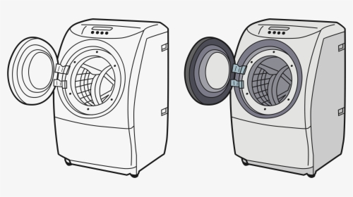 Washing Machine Clipart - Clip Art Washing Machine, HD Png Download, Transparent PNG