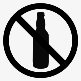 No Drinking Png Transparent Images - No Liquor, Png Download, Transparent PNG