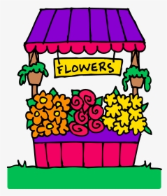 Shop Clipart - Transparent Flower Shop Clipart, HD Png Download, Transparent PNG