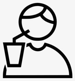 Drinking - Drinking Icon Png, Transparent Png, Transparent PNG