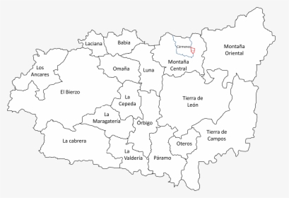 Mapa De León, HD Png Download, Transparent PNG