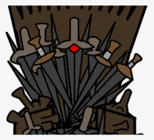 Game Of Thrones Clipart Iron Throne Illustration Free - Throne Got Clip Art, HD Png Download, Transparent PNG