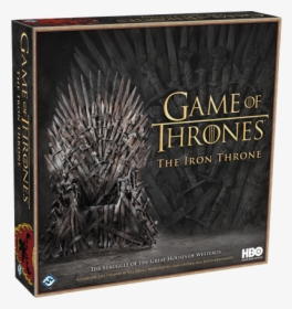 Game Of Thrones - Game Of Thrones The Iron Throne Board Game, HD Png Download, Transparent PNG