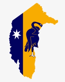Flag Map Of The Australian Capital Territory - Bimberi Peak Map Australia, HD Png Download, Transparent PNG