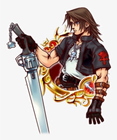 Illustrated Leon - Final Fantasy Characters Belts, HD Png Download, Transparent PNG