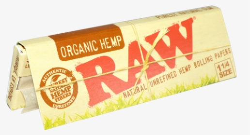 Raw Organic Hemp Papers 1 1/4   Class - Raw Organic Hemp 1 1 4 Rolling Papers, HD Png Download, Transparent PNG