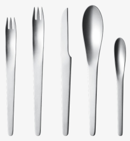 Transparent Silverware Png - Arne Jacobsen Posate Per La George Jensen, Png Download, Transparent PNG