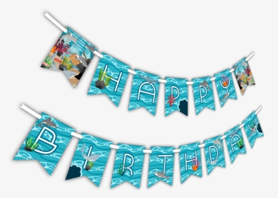 Shark Happy Birthday - Banner, HD Png Download, Transparent PNG