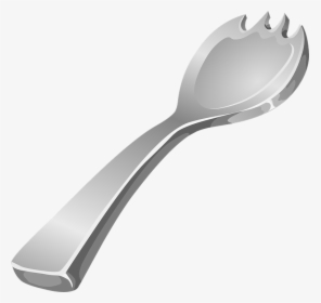 Fork, Metallic, Steel, Kitchen Utensils, Tools, Cutlery - Spork Clipart, HD Png Download, Transparent PNG