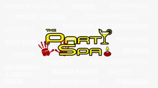 Banner For Party Spa - Graphic Design, HD Png Download, Transparent PNG