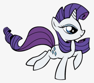 Friendship Is Magic Clip - Little Pony Cartoon Characters, HD Png Download, Transparent PNG