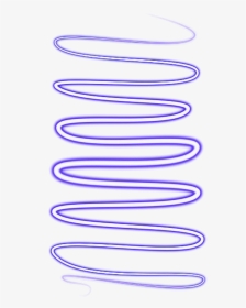 #swirls #purple #neon #glow #lines #aesthetic #tumblr - Purple Halo Aesthetic Transparent, HD Png Download, Transparent PNG