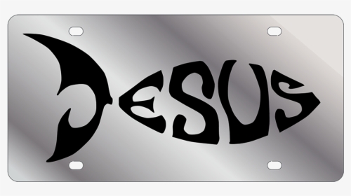 Lifestyle - Ss Plate - Jesus-fish - Graphic Design, HD Png Download, Transparent PNG