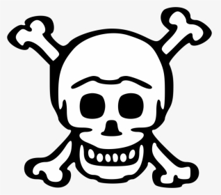 Skull White - Skull 2d, HD Png Download, Transparent PNG