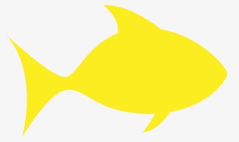 A Yellow Fish Icons Png - Yellow Clipart Fish, Transparent Png, Transparent PNG