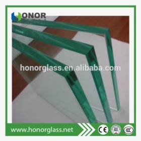 Tempered Glass Panels Curtain Wall System Glass Railing - Toughened Glass Vs Laminated Glass Cost, HD Png Download, Transparent PNG