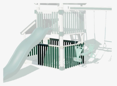 Lower Deck Railing - Playground Slide, HD Png Download, Transparent PNG