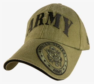 5581 - U - S - Army Cap - Cotton - Od Green - Baseball Cap, HD Png Download, Transparent PNG