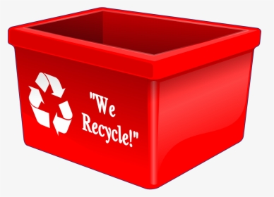 Recycling Bin, Sign, Empty, Symbol, Waste, Clean - Red Recycling Bin Png, Transparent Png, Transparent PNG