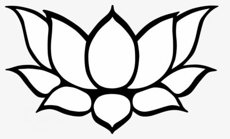 Lotus Black And White, HD Png Download, Transparent PNG