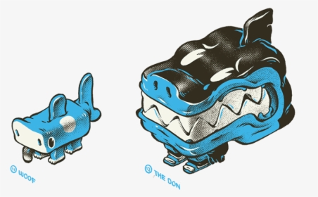 Street Sharks On Behance, HD Png Download, Transparent PNG