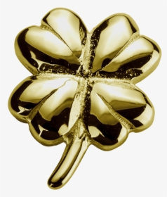 Transparent Lucky Clover Png - Body Jewelry, Png Download, Transparent PNG